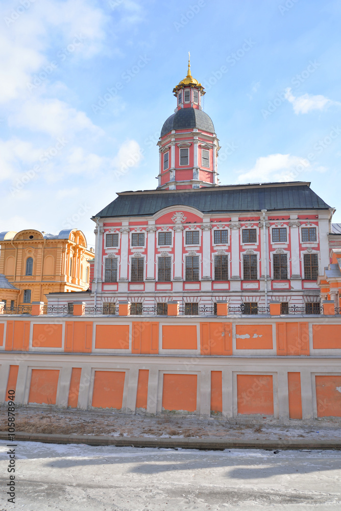 Church of the Annunciation of the Alexander Nevsky Lavra.