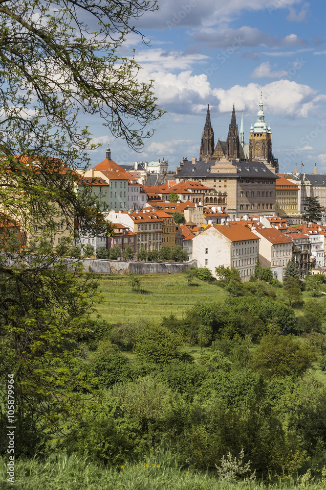 view of the Prague Castle
