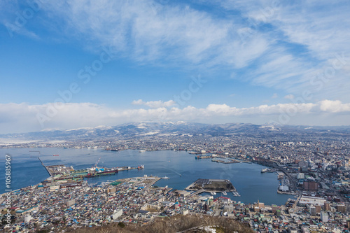 Hakodate, Hokkaido, Japan View of the City © CascadeCreatives