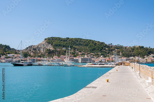 Port in Zakynthos city