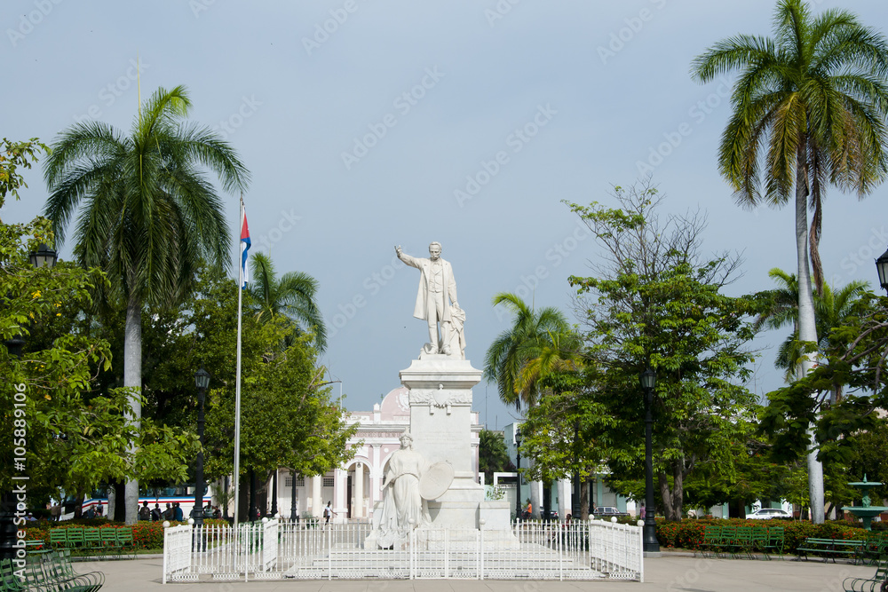 Jose Marti Statue - Cienfuegos - Cuba