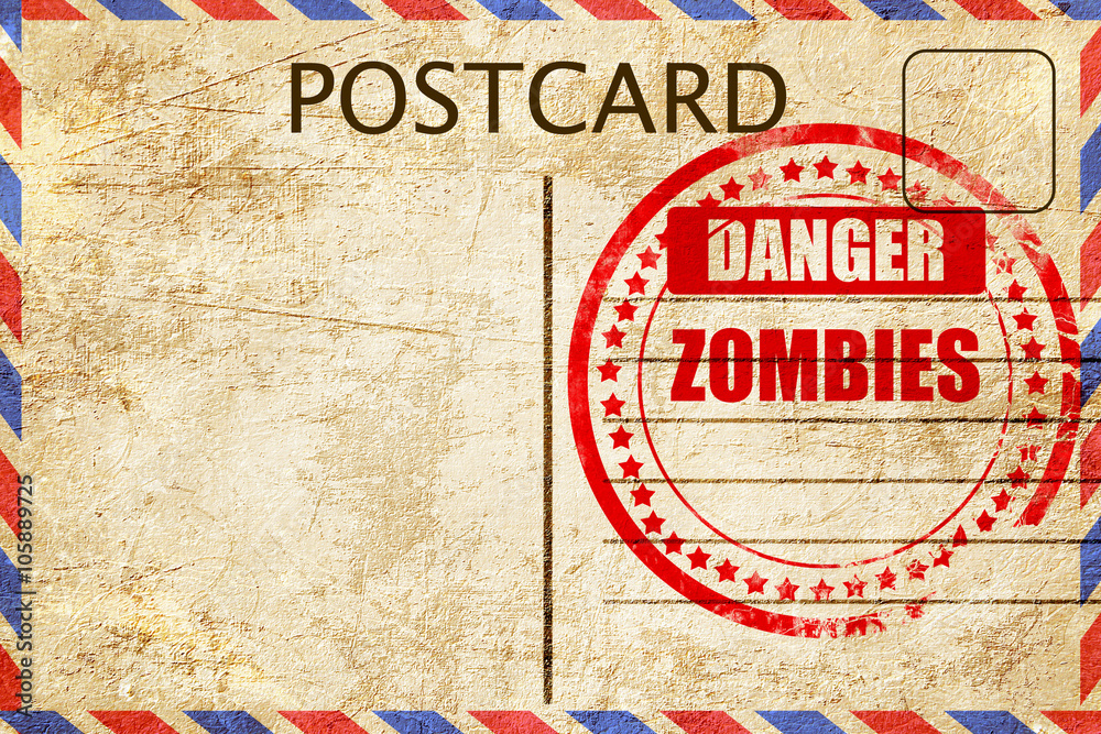 Fototapeta premium zombie virus concept background