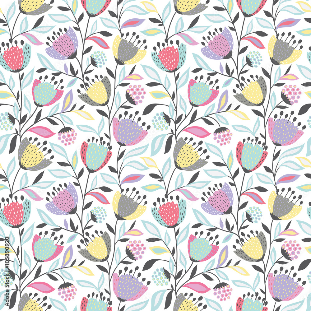 Seamless floral pattern