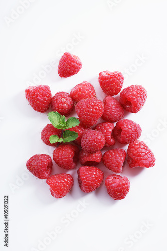 raspberries. fresh berries