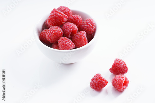 raspberries. fresh berries