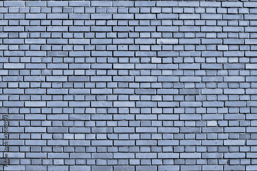 Serenity blue brick wall background