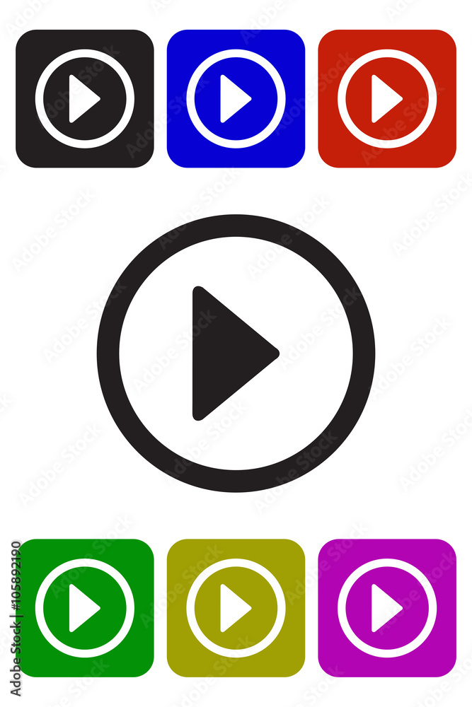 Play Video Button Play Video Button