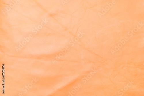 Wallpaper Mural Close up orange color crumpled leather texture background Torontodigital.ca