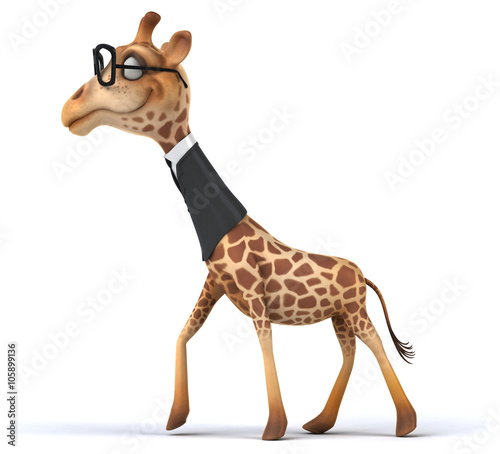 Fun giraffe