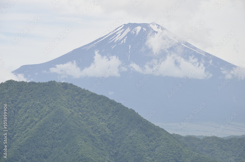 夏の富士山