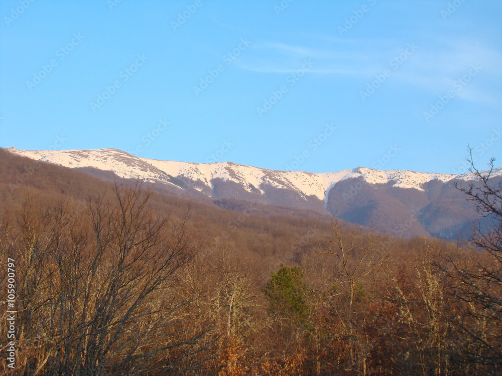 Crimean mountains