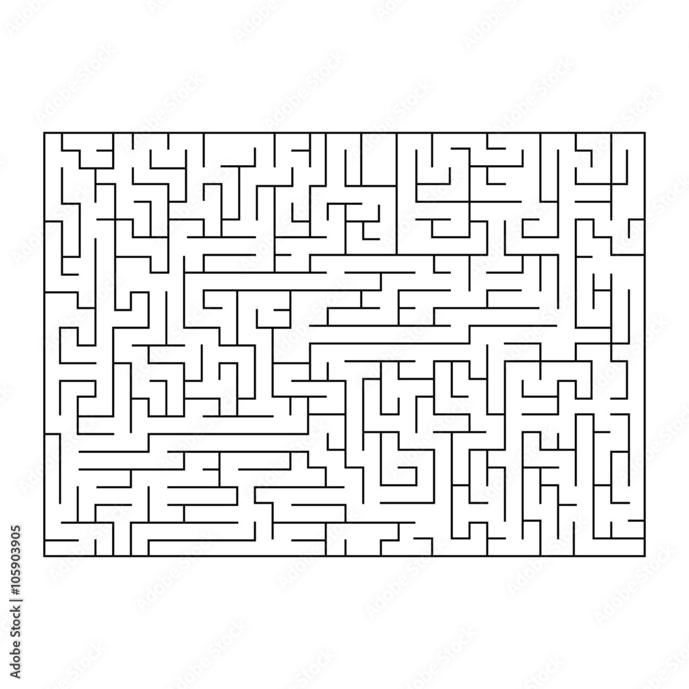 Vector painting of maze, labyrinth. Isolated on white background. Vector painting of maze, labyrinth. Isolated on white background.