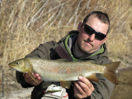 Fishing - lenok trout fishing in Mongolia