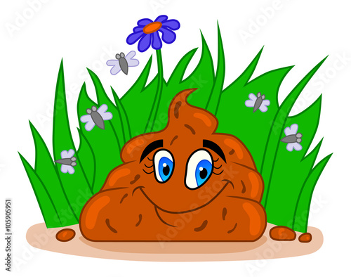 Cartoon dung