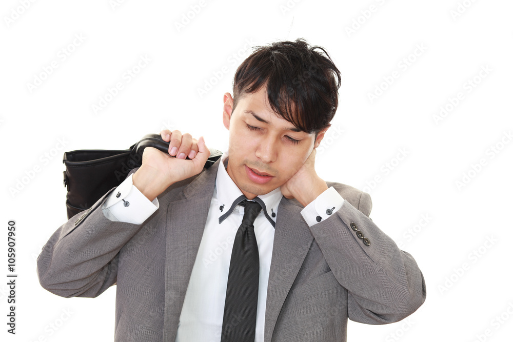 疲れたビジネスマン