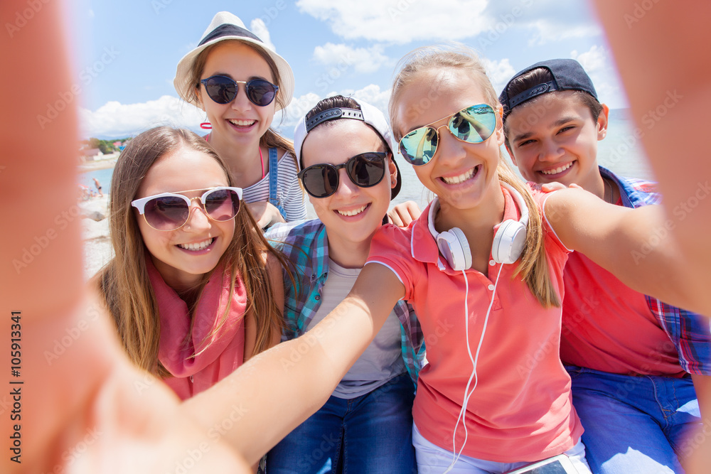 fun selfie together