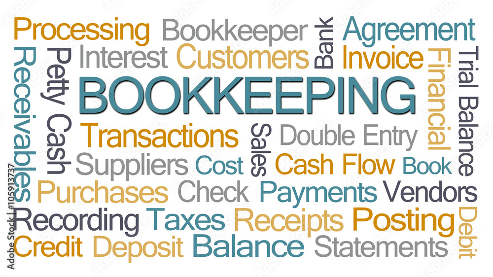 Bookkeeping Word Cloud