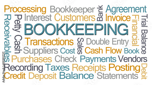Bookkeeping Word Cloud