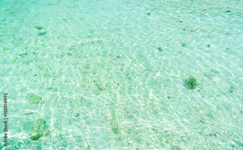 Blue ripple water wave in sea ocean. Blue ripple water wave in sea ocean.