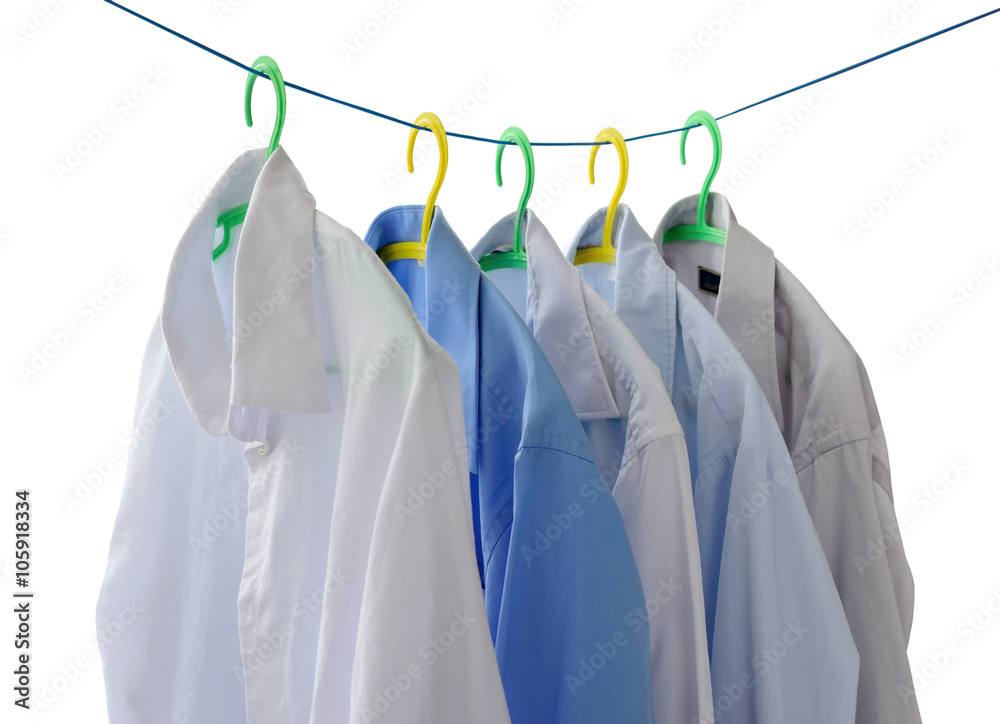 men's shirts drying on the clothesline men's shirts drying on the clothesline