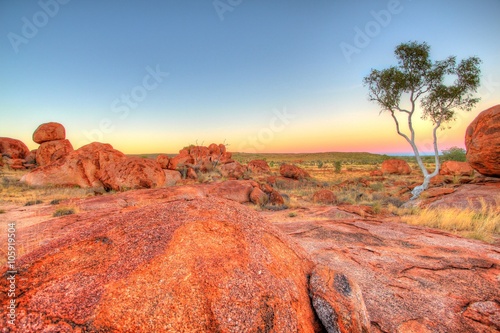 Karlu Karlu - Devils Marbles in outback Australia photo