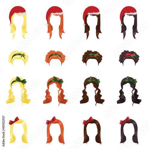 Female hair