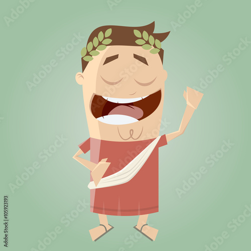 funny cartoon emperor