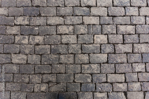 stone blocks at Red Square horizontal