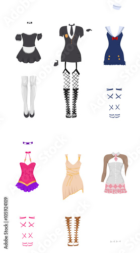 Female carnival costumes