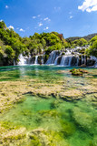 Waterfall In Krka National Park -Dalmatia, Croatia