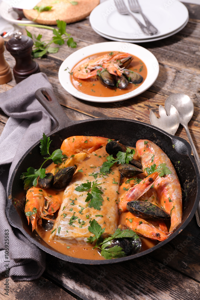 bouillabaisse,french dish