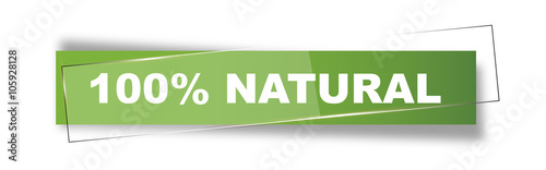 Button | Schild | 100 % natural