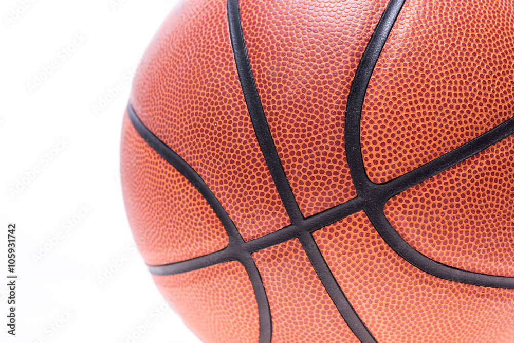 Obraz premium Orange basketball or basket ball