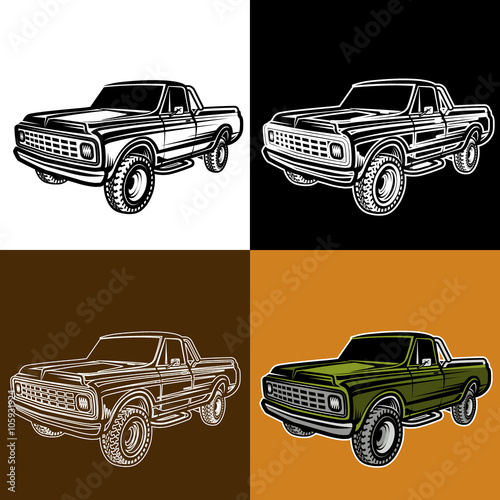 car truck 4x4 pickup off-road 