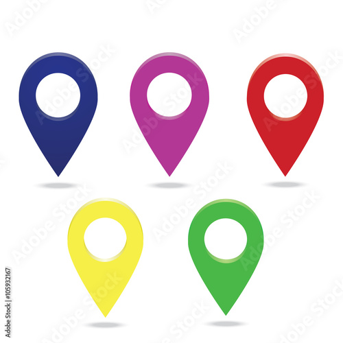 map points