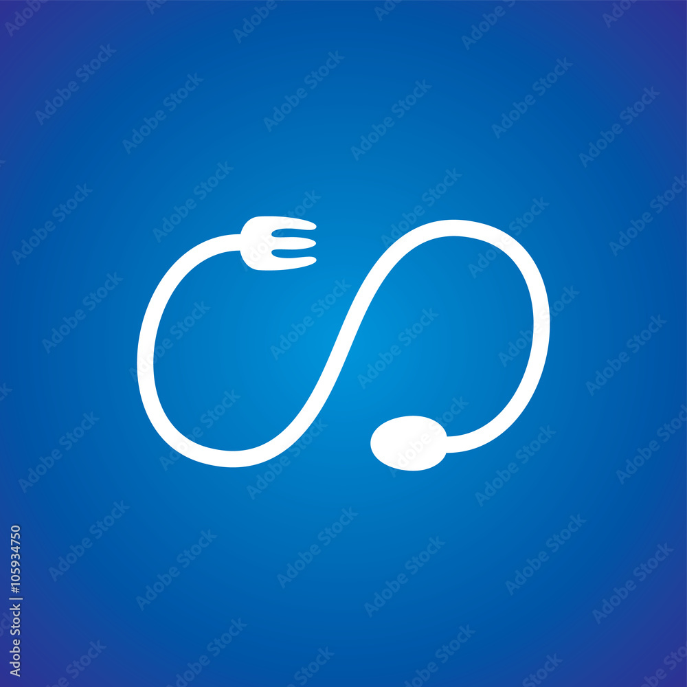 sppon and fork logo theme
