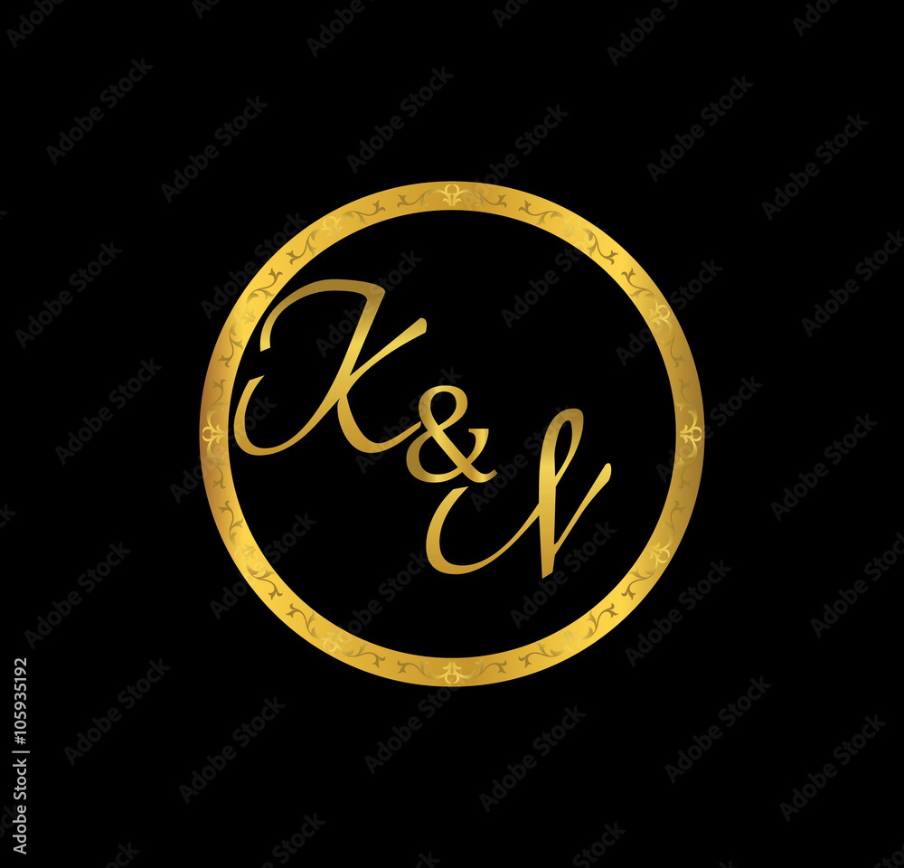 KN initial wedding in golden ring