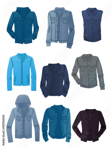 Men's denim jackets