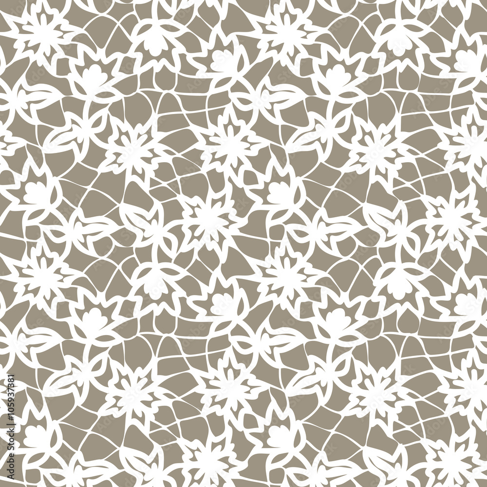 Seamless white lace Seamless white lace