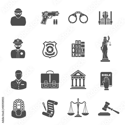 Crime and Punishment Icons