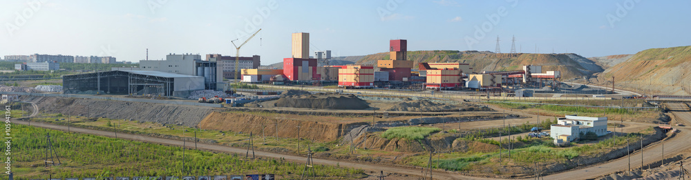 Mining and Processing Plant of Alrosa diamond mining company Mining and Processing Plant of Alrosa diamond mining company