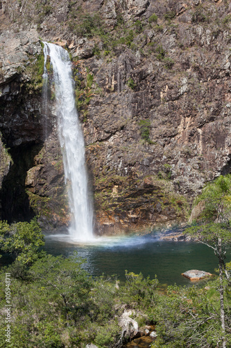 Fundao Waterfall - Serra da Canastra National Park - Minas Gerai