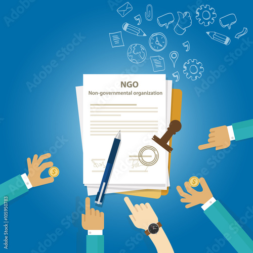 NGO Non Government Organization Types of business corporation organization entity