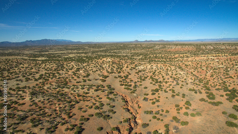 Fototapeta premium Natura: Krajobraz drona