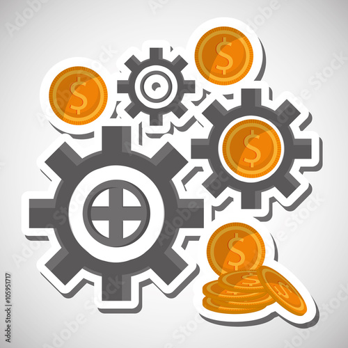 Money icon design 