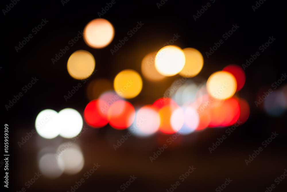 Traffic lights blur Traffic lights blur