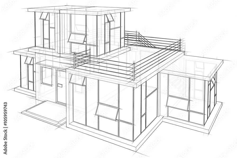 architecture sketch drawing house architecture sketch drawing house