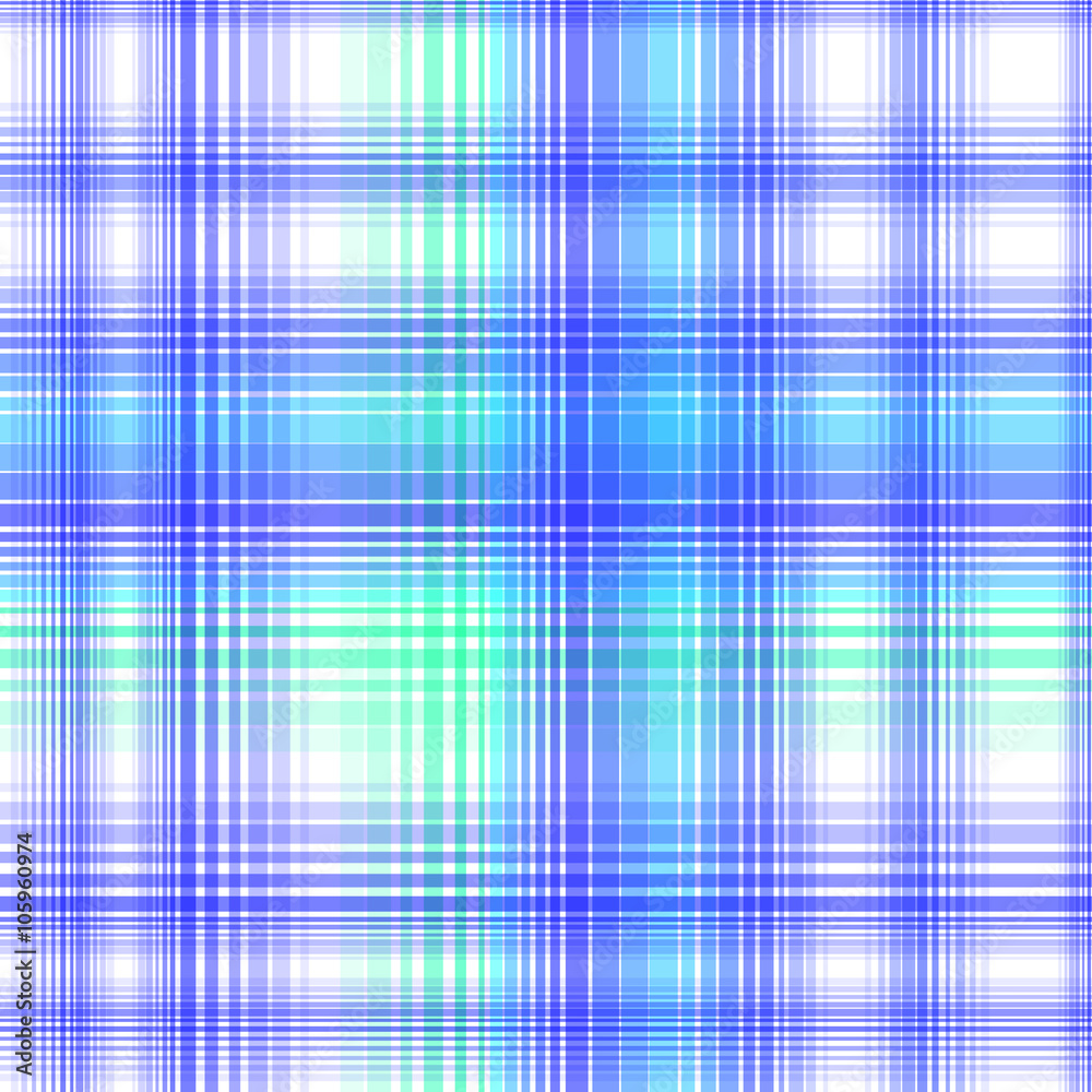 Seamless blue checkered pattern. Vector illustration for your de Seamless blue checkered pattern. Vector illustration for your de