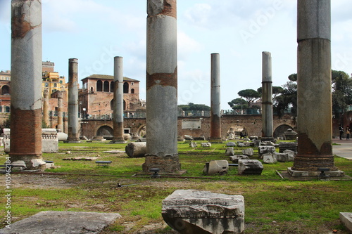 Roma, Foro Traiano, Basilica Ulpia