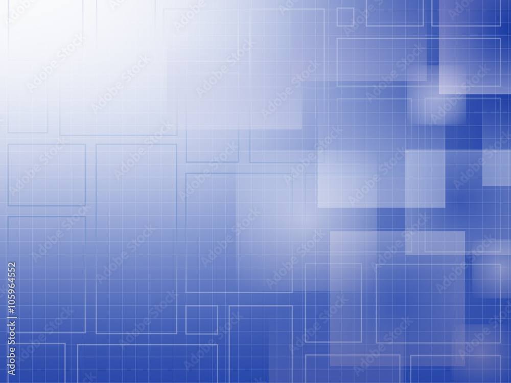 Blue gradient Abstract Squares and grid Blue gradient Abstract Squares and grid